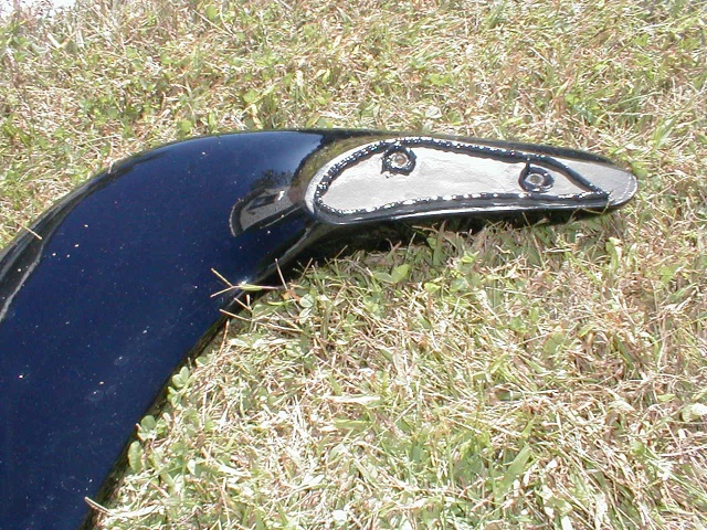... and applied my Dad's favorite fix, the black silicone sealant.