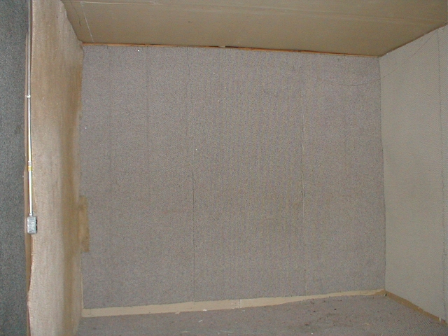 Pre-carpeted, for my ears' pleasure.